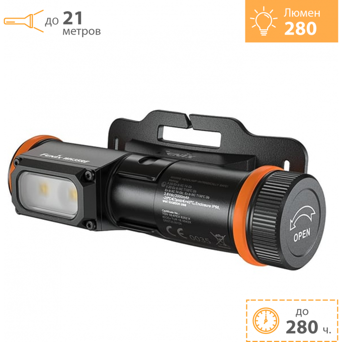 Фонарь налобный FENIX взрывозащищенный + Подарок WH35RE