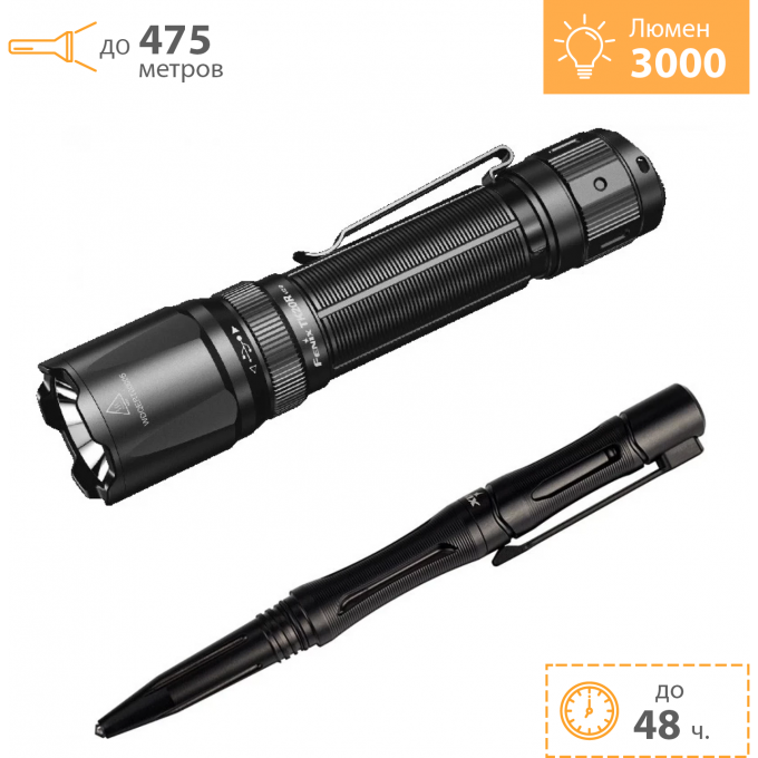 Фонарь тактический FENIX TK20R V2.0+ T5 + Подарок TK20RV20T5